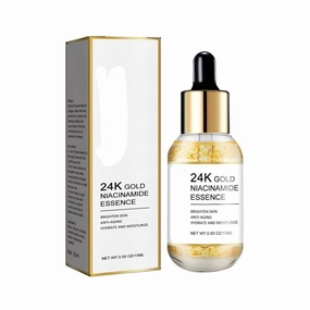 Men Face Serum|24K Gold Flakes|Clear Skin| Dewy Glass Skin Finish | Facial kit for Radiant Look| Korean Skin Care | for Women & Men