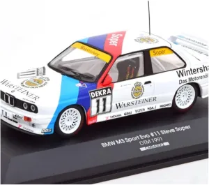 Metal Toy Vehicle 1/43 Alloy Racing Model for BMW M3 (E30) #11 DTM 1991 Soper Car Collection Ornament Metal Toy Scale Vehicles