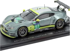 Metal Toy Vehicle 1:43 Alloy Rally Car Model for Martin Vantage GTE Le Mans LMGTE Winning 2017 Metal Vehicle Scale Vehicles