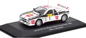 Metal Toy Vehicle 1/43 Die-Metal Racing Model for Lancia 037 1983 Germany Championship Car Ornament Toy Scale Vehicles