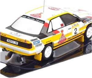 Metal Toy Vehicle Alloy Car Model for Audi 200 Quattro 4WD Racing Acropolis 1987 Vehicle Collection Ornament Toys 1/43 Scale Vehicles