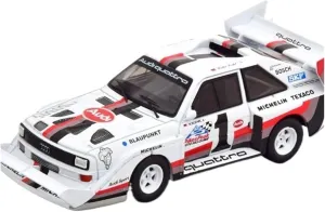 Metal Toy Vehicle Alloy Car Model for Audi Quattro S1 Pikes Peak 1987 4WD Metal Toy Vehicle Collectible Ornament 1/43 Scale Vehicles