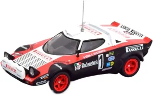 Metal Toy Vehicle Alloy Car Model for Lancia Stratos Racing HF #1 1978 Winning S1 Vehicle Collection Toys 1/43 Scale Vehicles