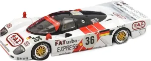 Metal Toy Vehicle Alloy Car Model Werk83 for Porsche 962 1994 Le Mans Endurance Race Metal Toy Vehicle Collectible 1/43 Scale Vehicles
