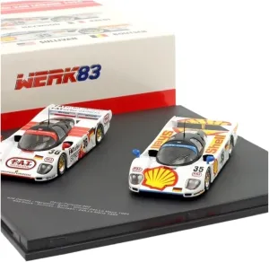 Metal Toy Vehicle Alloy Car Model Werk83 for Porsche 962 1994 Le Mans Endurance Race Metal Toy Vehicle Kit 1/43 Scale Vehicles