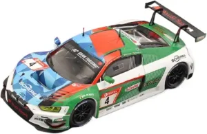 Metal Toy Vehicle Alloy Rally Car Model 2019 New Zealand North Circuit Champion for Audi R8 LMS #4 Winner 1/43 Scale Vehicles