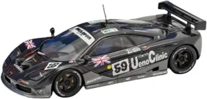 Metal Toy Vehicle Alloy Rally Car Model for McLaren F1 GTR #59 Lemans 1995 Metal Vehicle Toy Collection Ornament 1/43 Scale Vehicles