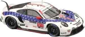 Metal Toy Vehicle Alloy Rally Car Model Kit for Porsche RSR #911 & #912 2020 Metal Vehicle Collectible Scale Vehicles
