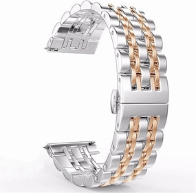 Metal Watch Band Quick Release Wristband Stainless Steel 22mm 20mm Universal Wristband Men Women Smart Watch Quartz Watch Accessories