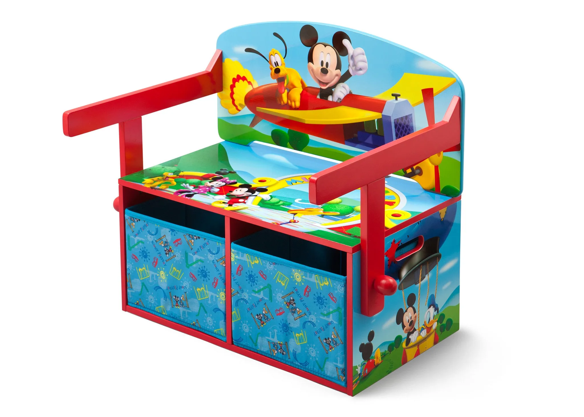 Mickey Mouse 3-in-1 Storage Bench and Desk