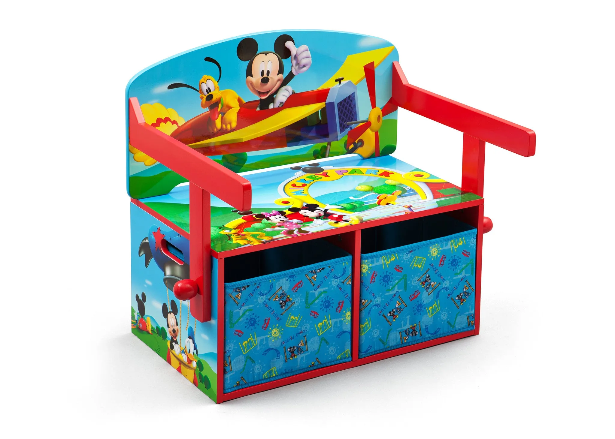 Mickey Mouse 3-in-1 Storage Bench and Desk