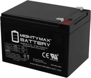 Mighty Max Battery 12V 12AH Replacement Battery for Peg Perego IAKB0501 Ride On Toy