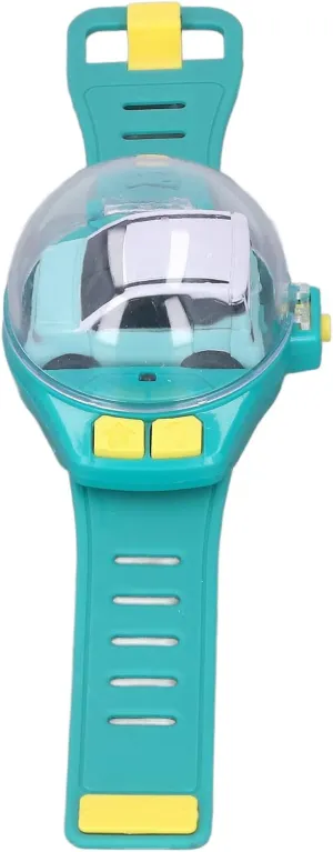Mini Remote Control Car Watch Toys Detachable USB Charging Wrist Racing Car Watch for Boys and Girls Birthday Gift Racing Car Watch Toy Mini (Green)