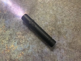 Mini Self-Defense Light – High-Power, Compact Rechargeable LED Light with Colorful Aluminum Body, Portable Personal Protection Tool (Black)