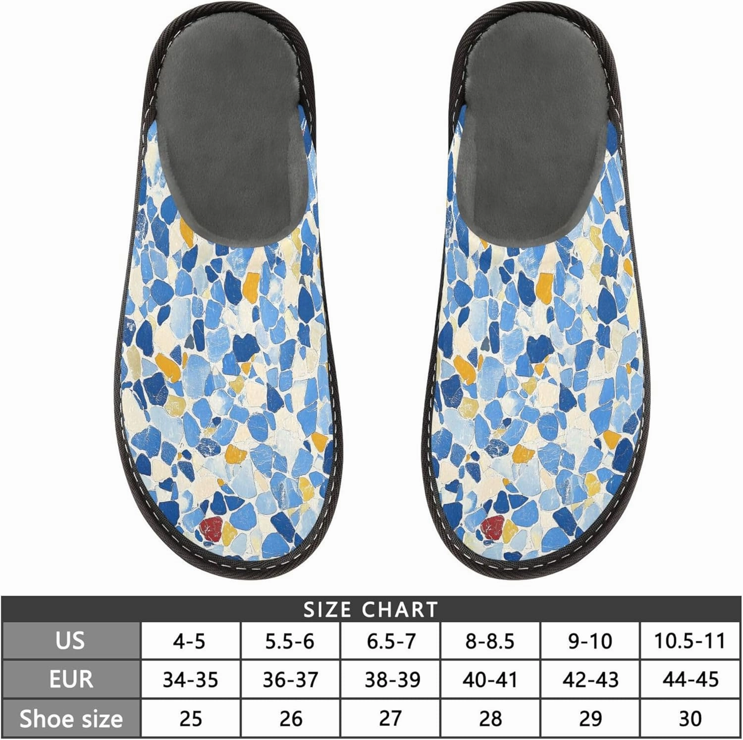 MNSRUU Fuzzy Slippers House Slippers for Women Men Glitter Lattice Plush Warm Slippers Winter Soft Slippers Bedroom Shoes Plush Lining Indoor Non-slip