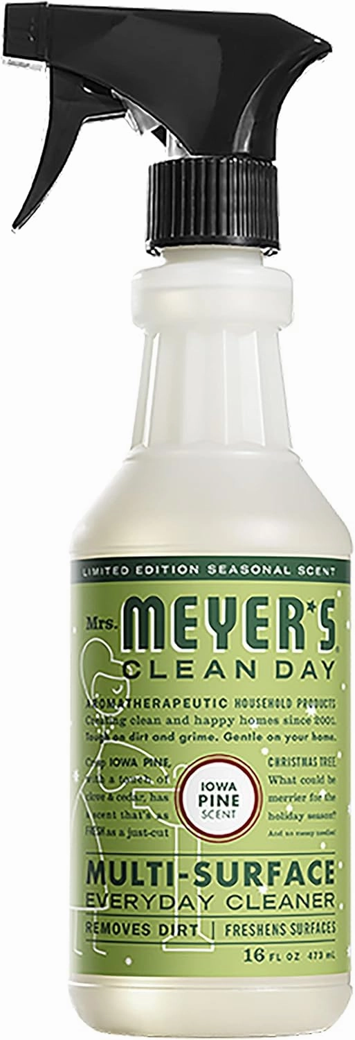 Mrs. Meyer's Kitchen Set, Dish Soap, Hand Soap, and Multi-Surface Cleaner, 3 CT (Iowa Pine)