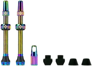 MUC-Off TUBELESS VALVES Bicycle Tubeless Valve Iridescent 1.7 inches (44 mm)