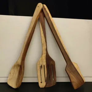 Multispace Wooden Spoon Set: 3-Pcs