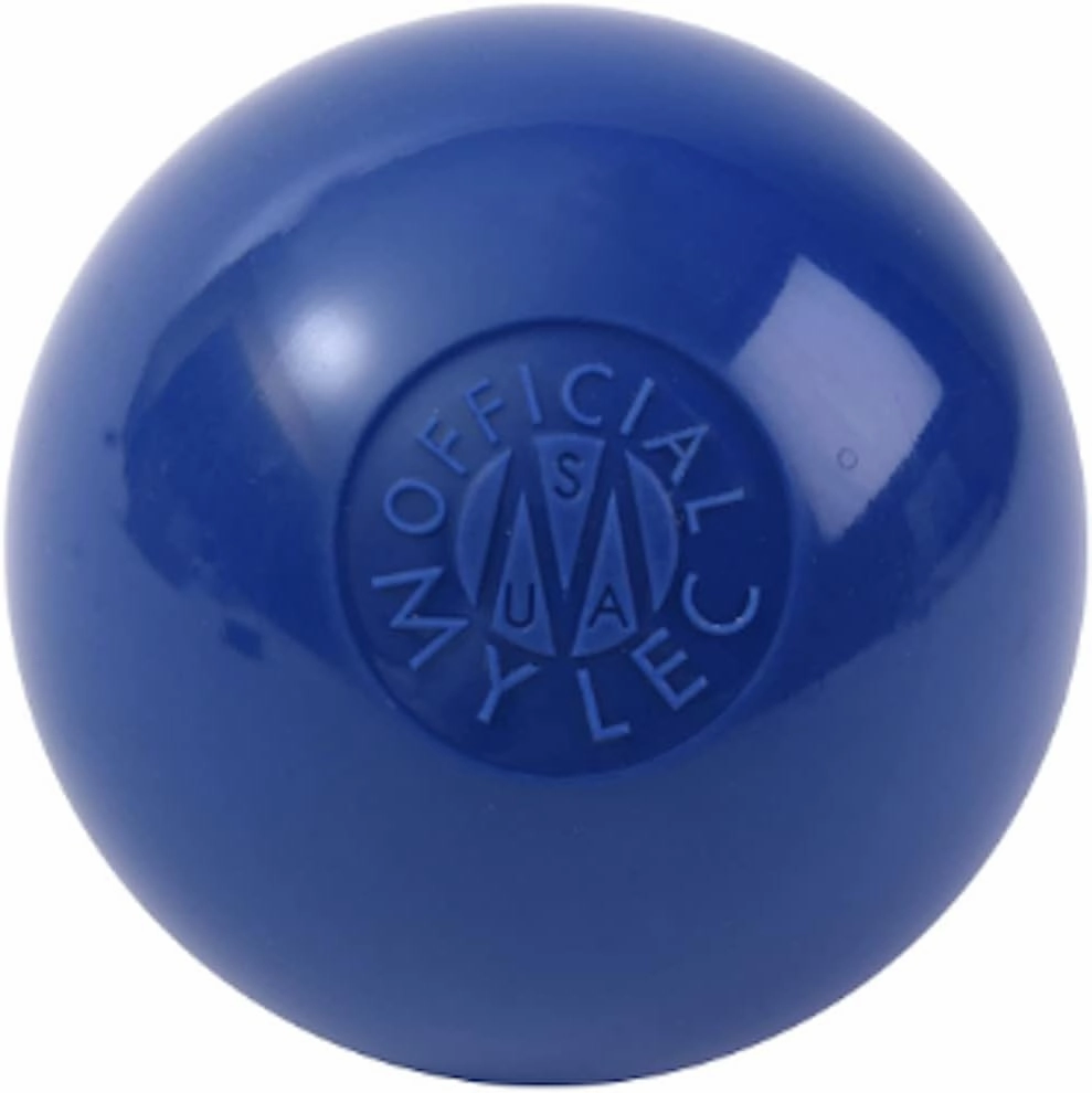 Mylec G-Force Street Hockey Balls, Less-Bounce Street Hockey Balls, Liquid Filled, Perfect for 30-60 Degrees F, Durable Construction, Roller Hockey Ball for Indoor/Outdoor Play (Set of 3)