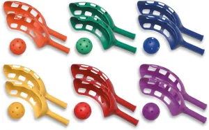 Nasco PE04242 Scoop Ball Set, 6 Assorted Colors