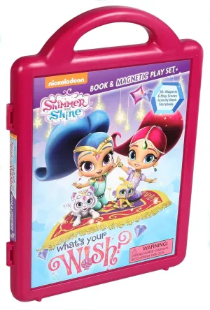 Nickelodeon Shimmer and Shine: What's Your Wish?: Book & Magnetic Play Set Paperback – October 17, 2017