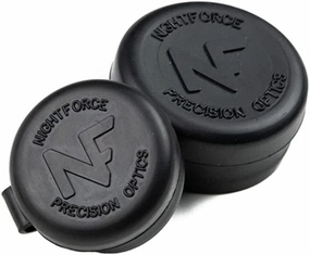 Nightforce Rubber Lens Cap Set - Durable Protective Lens Cover Set for NXS Hunting Gun Scopes