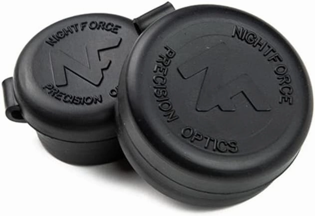Nightforce Rubber Lens Cap Set - Durable Protective Lens Cover Set for NXS Hunting Gun Scopes