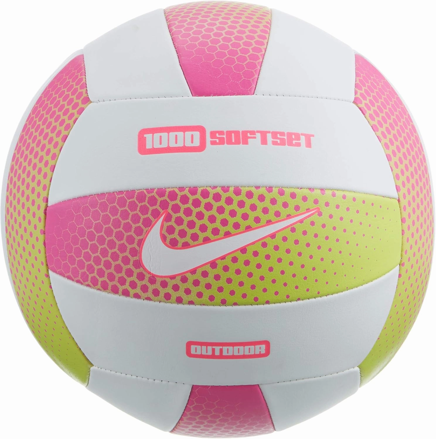 Nike Softset 1000 Outdoor Volleyball 5 Pink/White