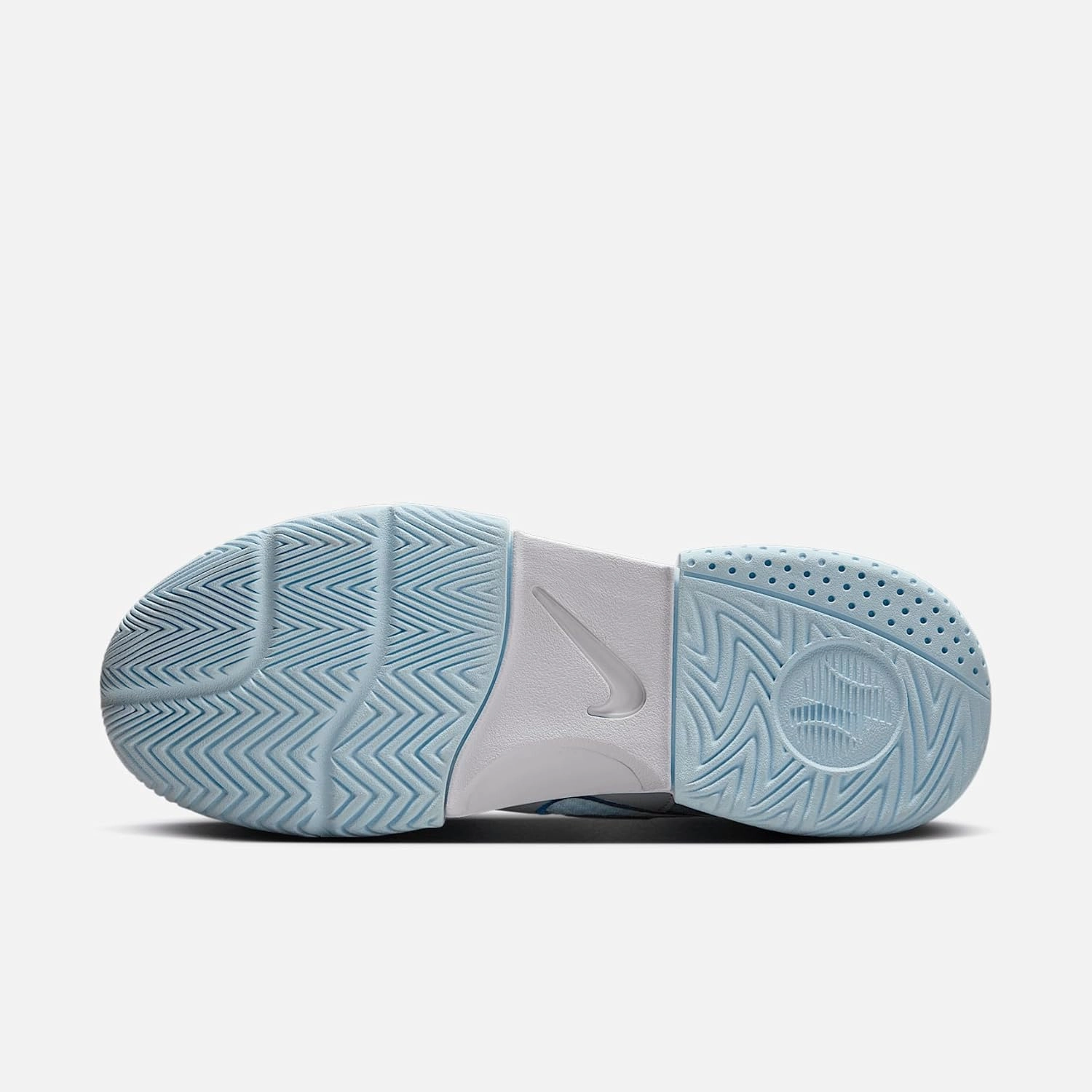 NikeCourt Lite 4 Women's Tennis Shoes (FD6575-400, Glacier Blue/White/Light Lemon Twist/Star Blue)