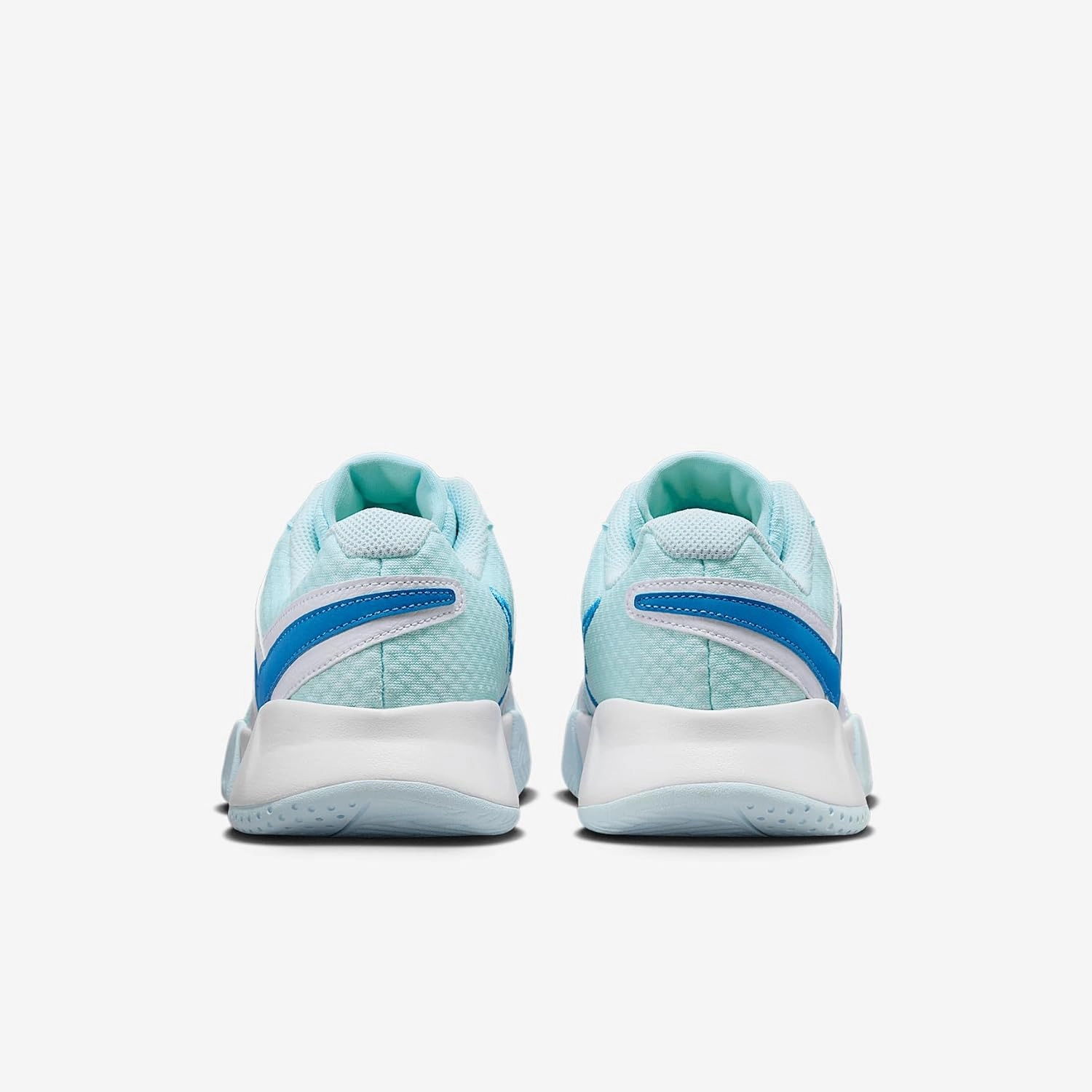 NikeCourt Lite 4 Women's Tennis Shoes (FD6575-400, Glacier Blue/White/Light Lemon Twist/Star Blue)