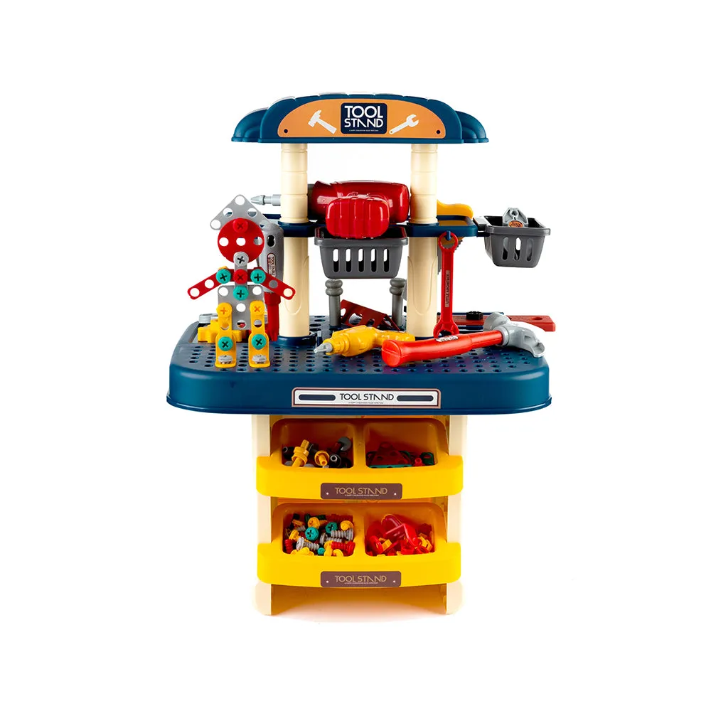 No Brainer Children's Creative Double-Sided Tool Bench Set