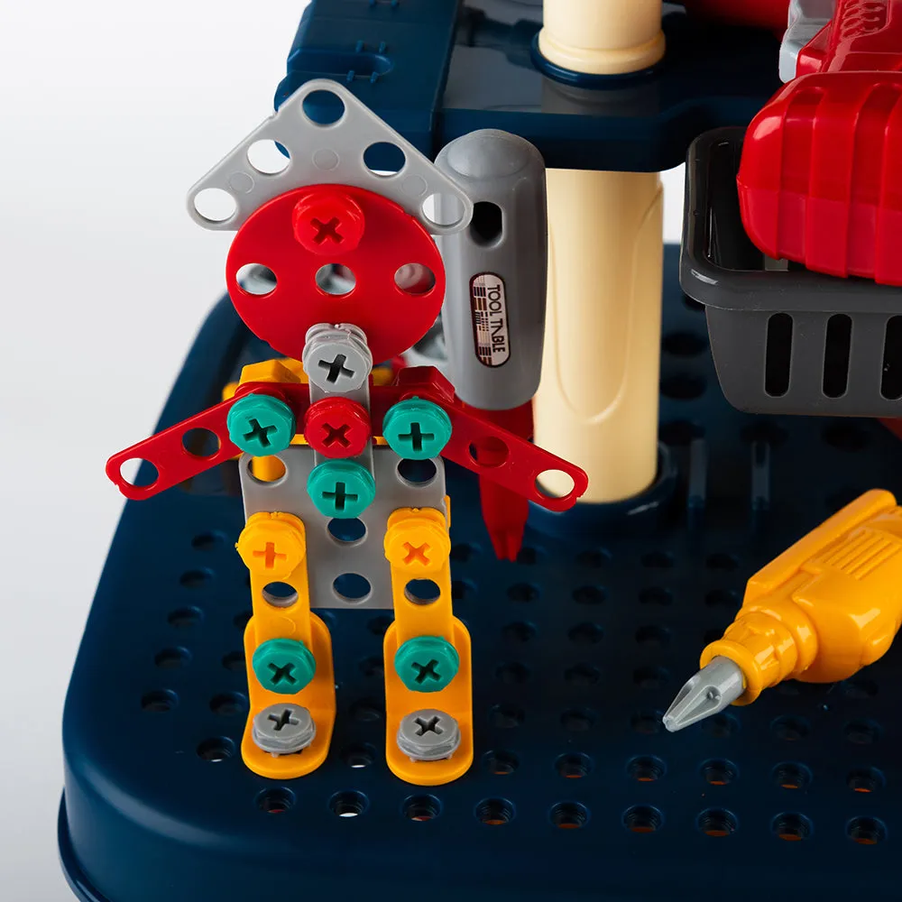 No Brainer Children's Creative Double-Sided Tool Bench Set