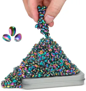 Original Ferrite Putty Colorful 500 , Fidget Toy Ferrite Rocks for Stress Relief, Sensory Toy for Adults & Teens 14 , Ferrite Stone Fidget Present for Office Holiday Stocking Stuffer