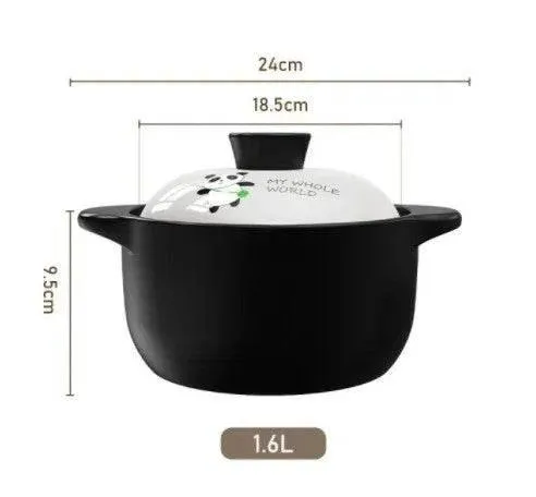 Panda Design Non-stick Frying Pan - Japanese Style Cookware