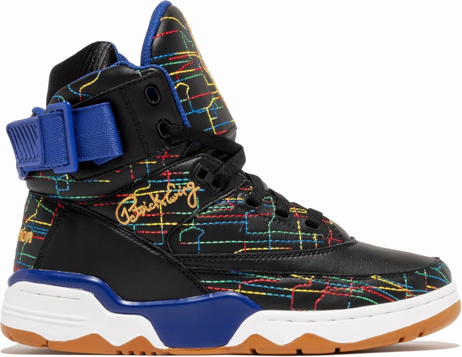 PATRICK EWING ATHLETICS 33 HI x COMMON Black/White/Multi/Gum 1BM02159-018