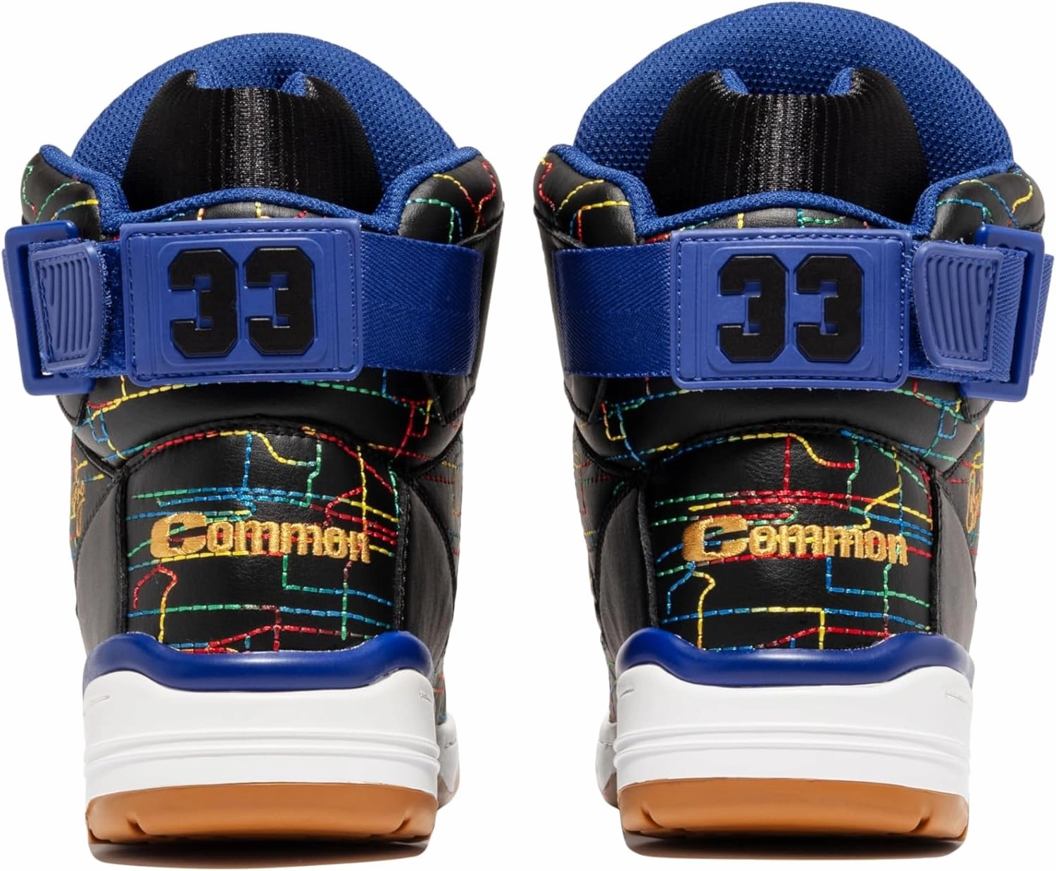 PATRICK EWING ATHLETICS 33 HI x COMMON Black/White/Multi/Gum 1BM02159-018