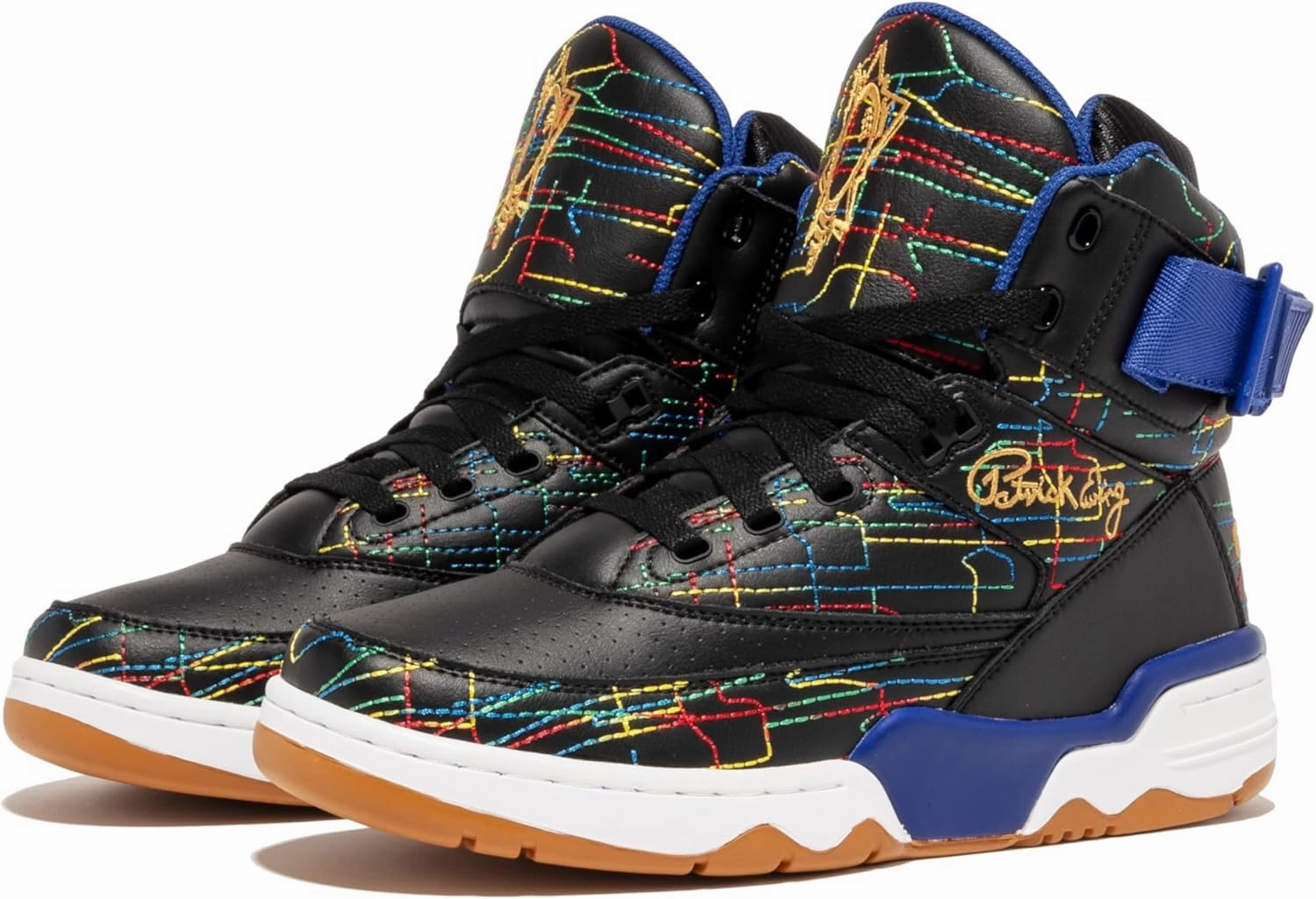 PATRICK EWING ATHLETICS 33 HI x COMMON Black/White/Multi/Gum 1BM02159-018