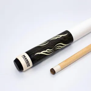 PEARSON Cues PK Series Pool Cue – Two-Piece Maple Wood Billiard Stick, Low-Deflection Shaft, Implex Joint, Pro Tip | Customizable Professional Cue for Serious Players, 20 Oz. Gray