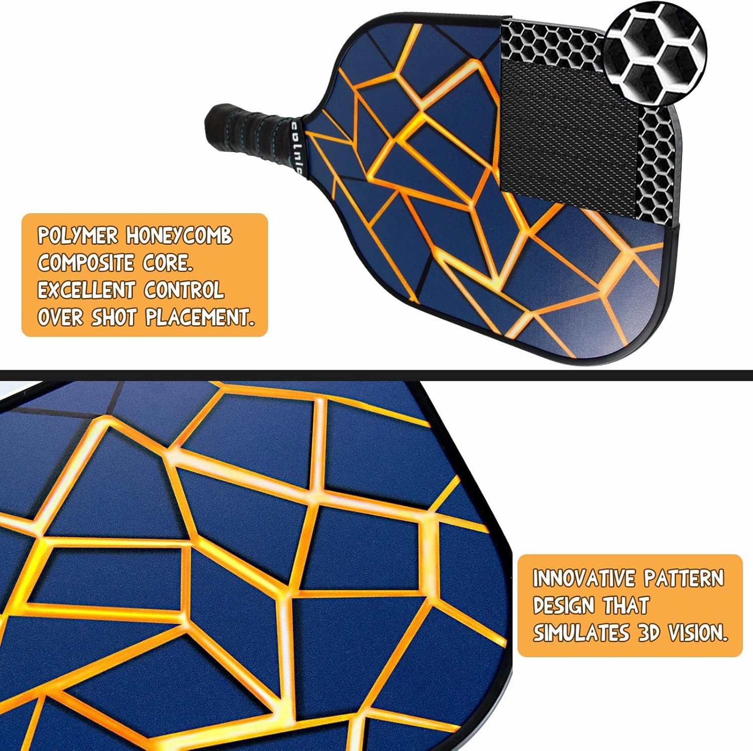 Pickleball Paddle Cover, Universal Pickle Ball Racket Cover with Mesh Pocket, Portable Neoprene Sleeve Pickleball Accessory Protection for Most Standard Pickball Paddles