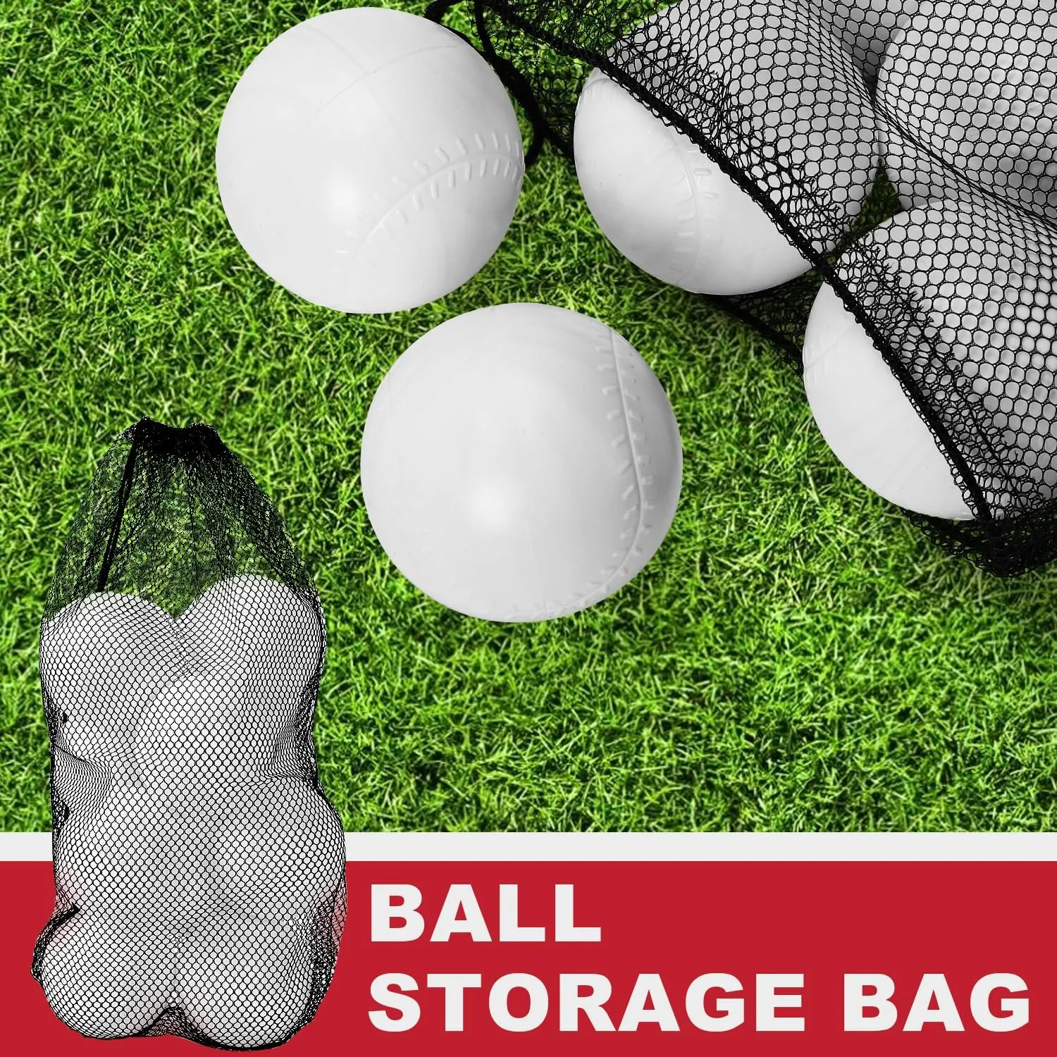 Plastic T Balls 10 Toddler Baseballs Replacement T-Ball Set Kids Baseball Game Playing and Perfect Baseballs for Kids Player Training Ball Practice Tee-Balls