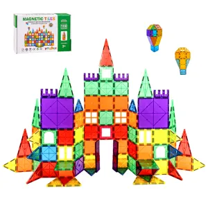 Playpals 100PCS Kids Magnetic Tiles Blocks Building Educational Toys Child Gift