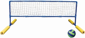 Poolmaster 72706 Water Volleyball Game, Blue, 70" Wide x 18" High, Recommended for Ages 8 , Polyvinyl Chloride (PVC)
