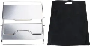 Portable Camp Table Portable Foldable Camping Equipment Stove Folding Barbecues Table Stainless Steels Collapsible Table