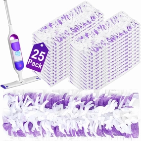 Power Mop Pads Refills for Swiffer Power Mop Pads,Compatible with Swiffer Power Mop Refills Replacement Disposable Power Mopping Pads Refills for Multi-Surface Floor Cleaning,25 PCS