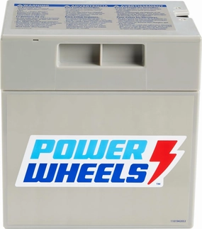 Power Wheels Ride-On Toy Replacement Battery 12-Volt 12-Ah Rechargeable for Preschool Vehicles