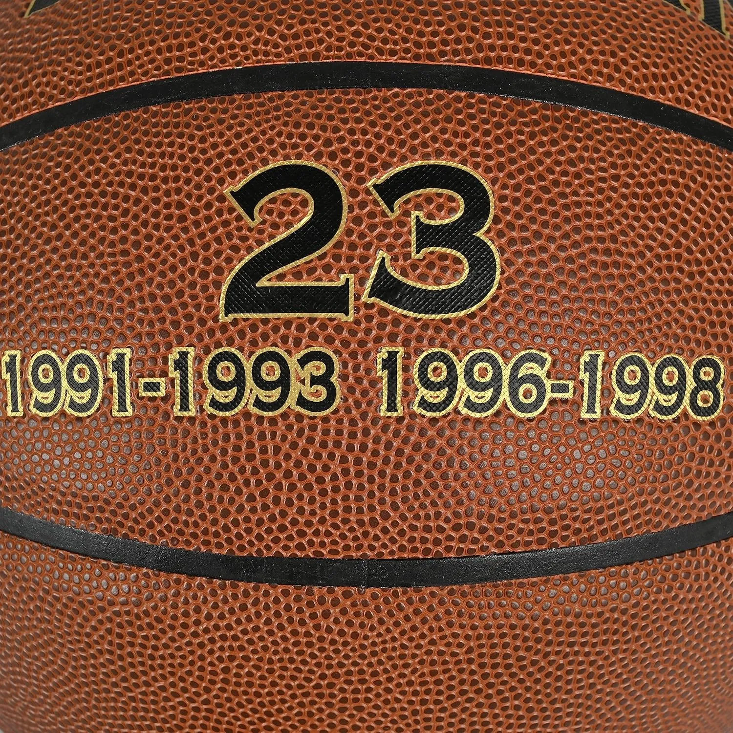 Premium Composite Leather 23# Basketball & - Official Size 7 (29.5”) Streetball, Made for Indoor and Outdoor Basketball Games Brown-Blue
