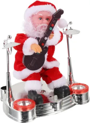 PRETYZOOM 1pc Battery-Powered Santa Claus Doll Toy for Boys and Girls Unique Christmas Decoration for Home Parties Adorable Plaything for Festive Cheer
