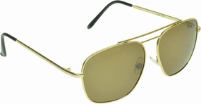 proSPORT Aviator Polarized Sunglasses Metal Grey Mirror Green Orange Red Green Blue Gold