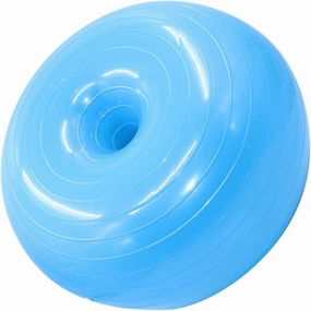 PVC Anti-Burst Yoga Auxiliary Ball Exercise Ball Non-Slip Surface for Home Fitness Workouts