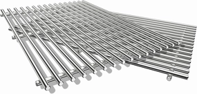 QuliMetal SUS304 Grill Grates for Weber Spirit 300 and GS4 Spirit II 300 Series, Spirit 700, Genesis Silver B & C, Genesis Gold B & C, Genesis Platinum B & C, Genesis 1000-3500